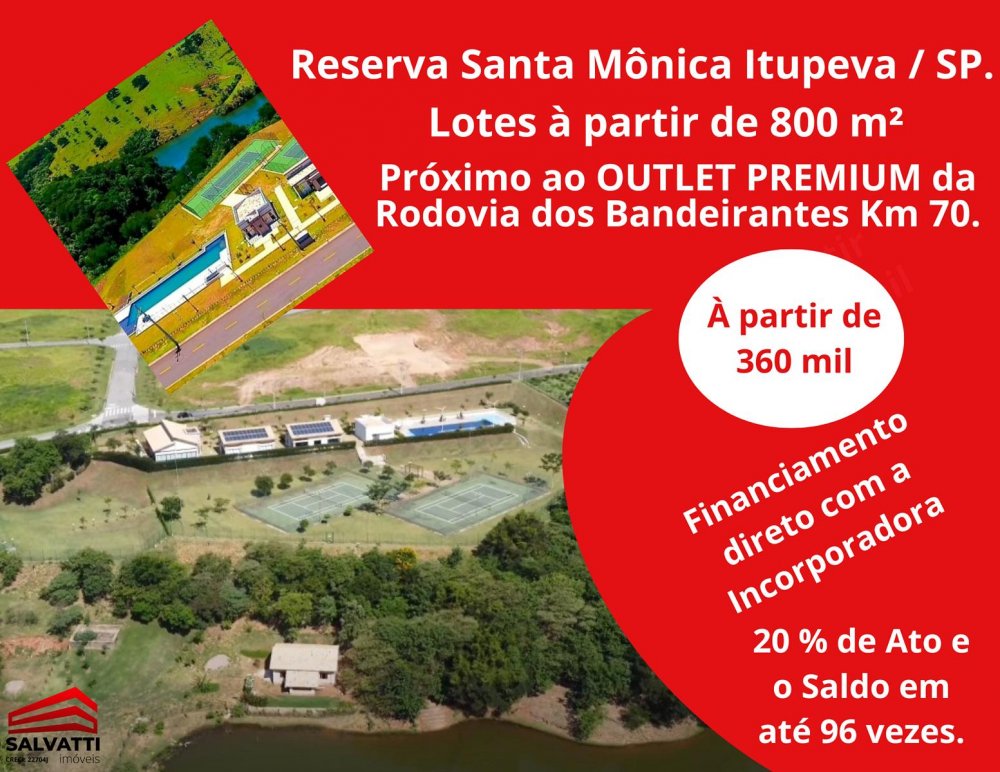 Terreno em Condomnio - Venda - Residencial Reserva Tocantins - Itupeva - SP